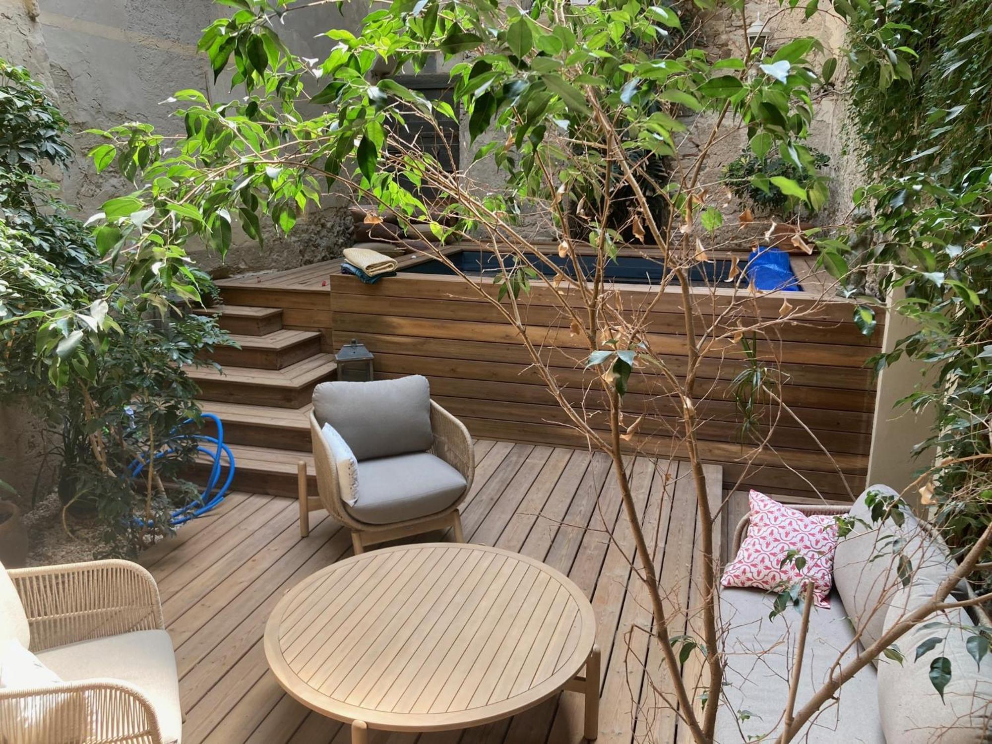 克洛斯德维尼斯住宿加早餐酒店 Saint-Couat-dʼAude 外观 照片
